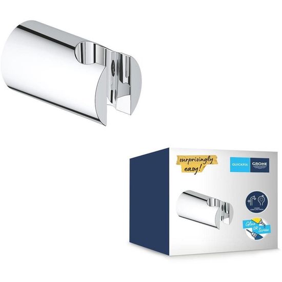 Grohe VITALIO UNIVERSAL Support De Douche Mural, Noir Mat (G-279582430