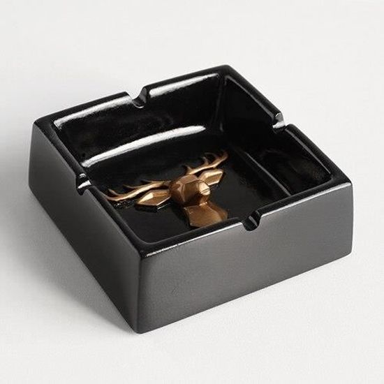 Cendrier En Résine Motif Chien – Décoration De Bureau, Argenté, 13x8x9,5 Cm, Pour Intérieur/extérieur, Cadeau Fumeur