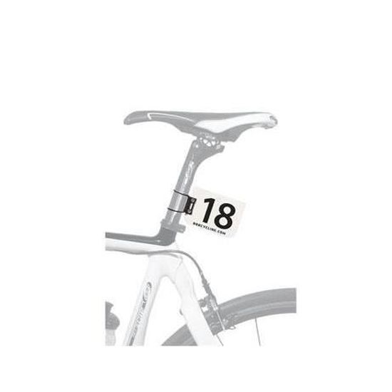 Fixation de plaque de numéro de dossard BBB NumberFix BSP95 - Accessoire vélo loisir