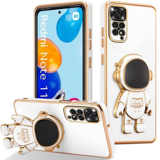 Coque Xiaomi Redmi Note 11 / Note 11S 4G – Motif Planète Ciel étoilé – Protection Anti-choc | Dos Rigide Givré | Bords Renforcés En Silicone