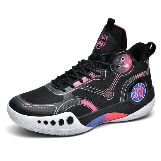 FUSHITON Baskets Montantes Homme Running - Chaussures Sport Fitness Confort, Semelle Épaisse Antidérapante, Mesh Respirant, Marche Course