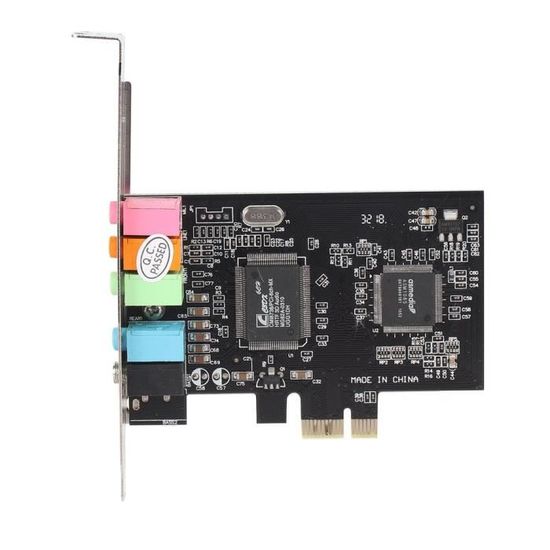 Carte son interne 5.1 pour PC pour Windows xp/7/8/10, carte Audio stéréo 3D avec puce CMI8738 PCI 32/64 bits pour Express So