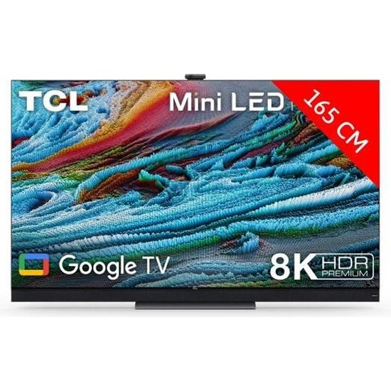 TV QLED 8K 163 cm TV QLED TCL 65X925 Mini LED 8K Google TV Son Onkyo