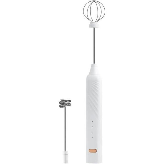 Mélangeur à Main USB Rechargeable Fouet Électrique Sans Fil 3 Vitesses – Cuisine EXPER
