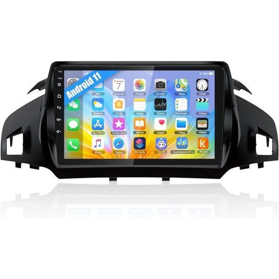 YUNTX [6GB 128GB] Android 15 2 Din Autoradio Für Ford Kuga Escape C-max (2013-2017)-[Eingebautes CarPlay/Android Auto/DSP]-mit