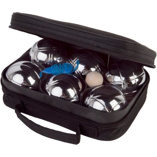 Blue Sky Boule Kugeln Set - 6 Stück Kunststoff Für Kinder Outdoor Spiel