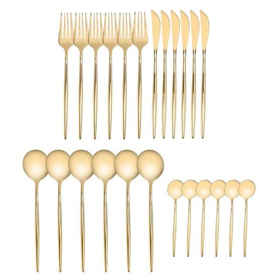 Ensemble D'argenterie De Noël 20 Pièces - Service Pour 4 Personnes - Motifs Père Noël, Rennes, Flocons - Acier Inoxydable, Lavable Au Lave-vaisselle - 4