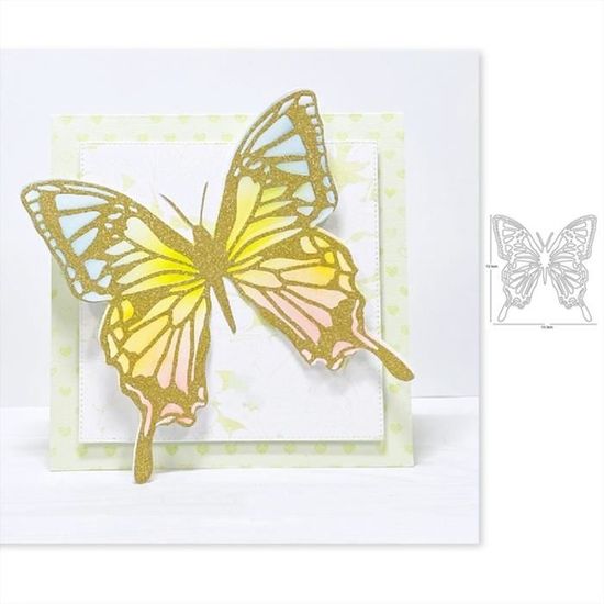 Matrice De Découpe En Métal 3D En Forme De Papillon Pour La