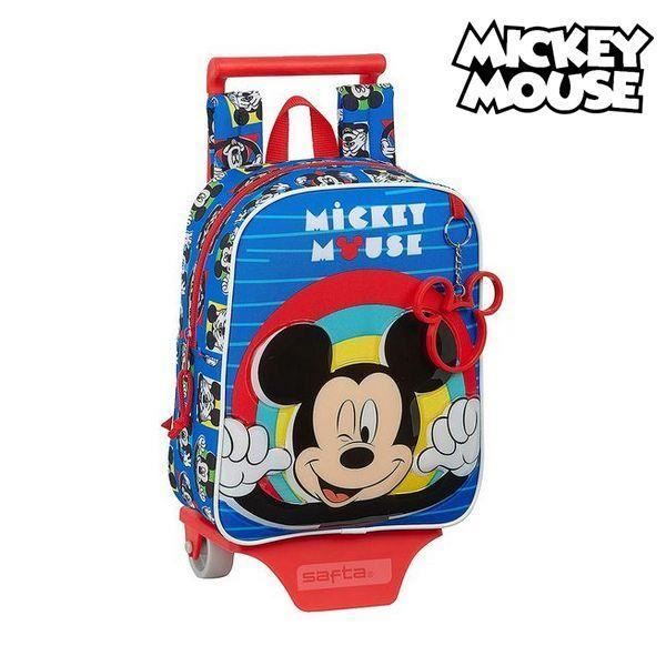 Cartable ?� roulettes 805 Mickey Mouse Clubhouse Me Time Bleu Rouge - - - Mickey Mouse Clubhouse 