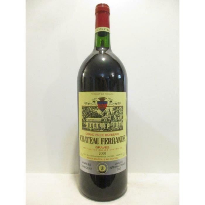 magnum 150 cl graves château ferrande rouge 2000 - bordeaux