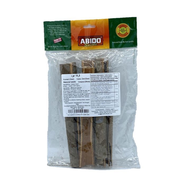 Cannelle en bâtons - Abido - sachet 100g