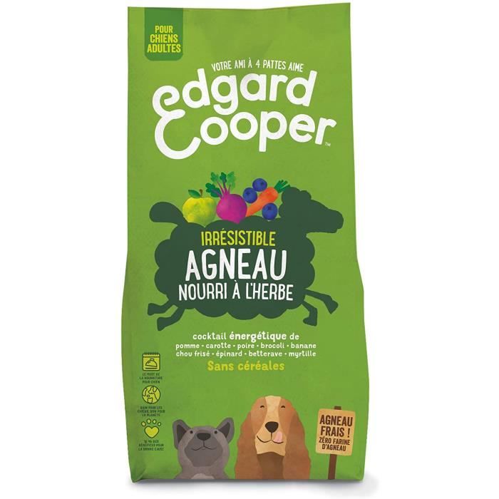 Nourriture pour chiens Edgard & Cooper, Croquettes Chien sans Cereales Hypoallergénique, Nourriture Chien Adulte Naturel 36602