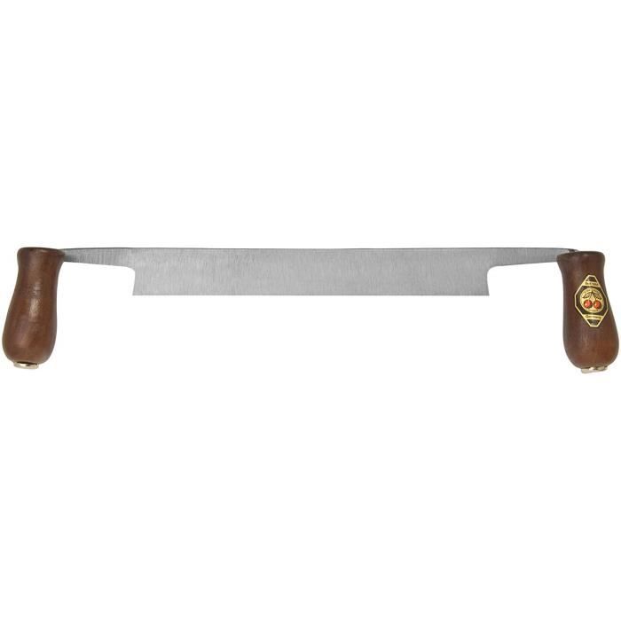 Kirschen 4000-250 Plane à lame plate avec 2 poignées en bois 250 mm (Import Allemagne)