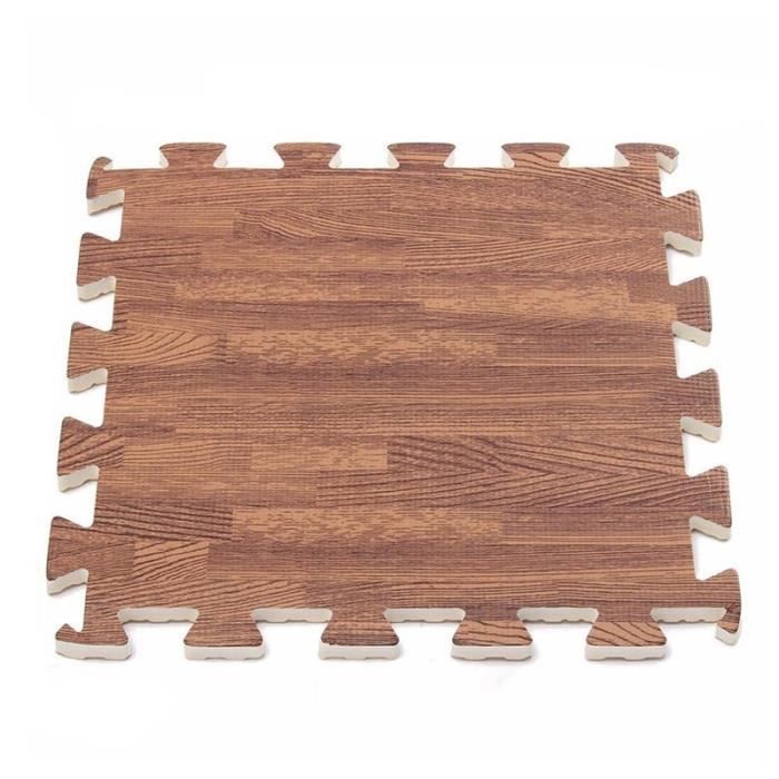 9 pièces EVA mousse exercice de verrouillage revêtement de sol de gymnastique tapis de sol Promotion de grain profond