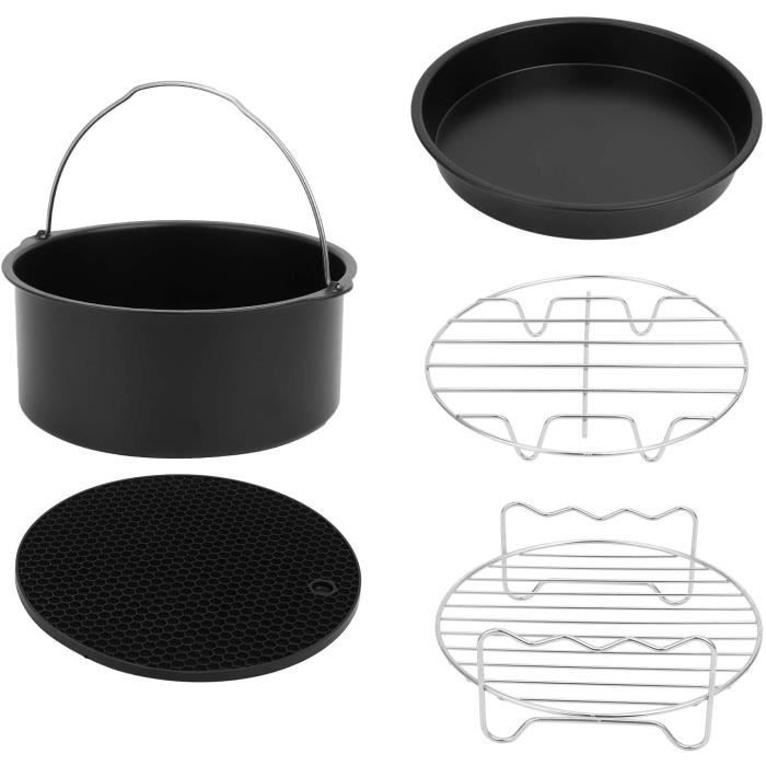 FRITEUSE Friteuse agrave vapeur ustensiles de cuisine kit de gants plaque de cuisson durable pour friteuse de qualiteacute alimen118