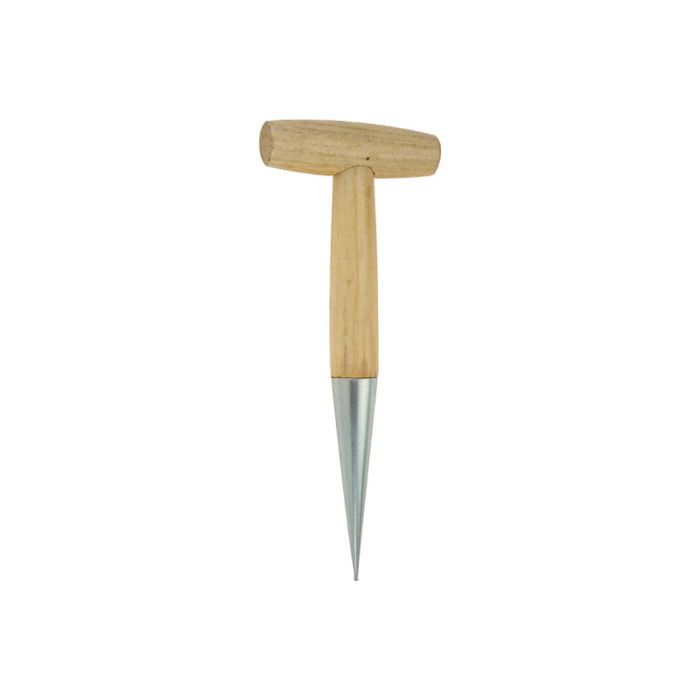 Plantoir de jardin - Droit - Bois - 11x28,5cm