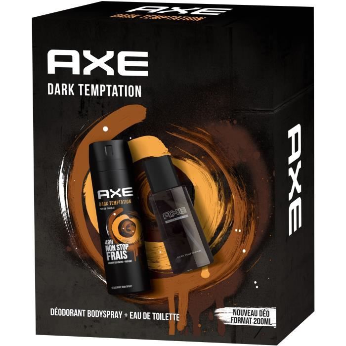 AXE Coffret Déodorant & Eau de Toilette Dark Temptation