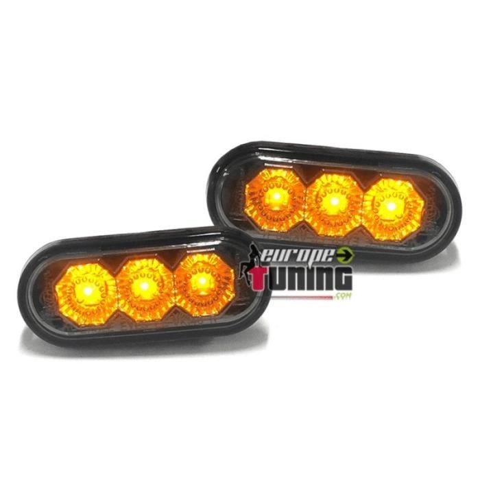 REPETITEURS CLIGNOTANTS VOLKSWAGEN VW FUMES GOLF 3 & 4 PASSAT BORA VENTO LED (04032)