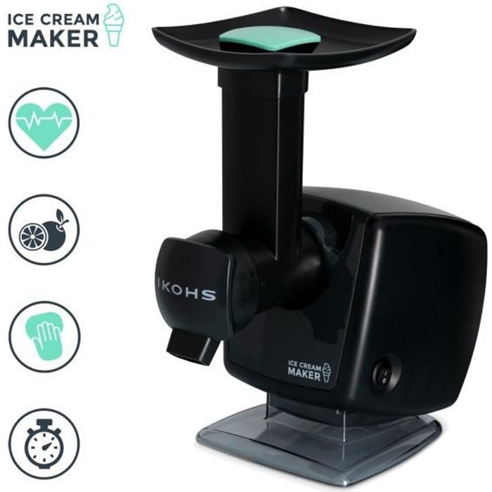 Sorbetière Machine à glace HELAKI IKOHS desserts glaces sains BPA free