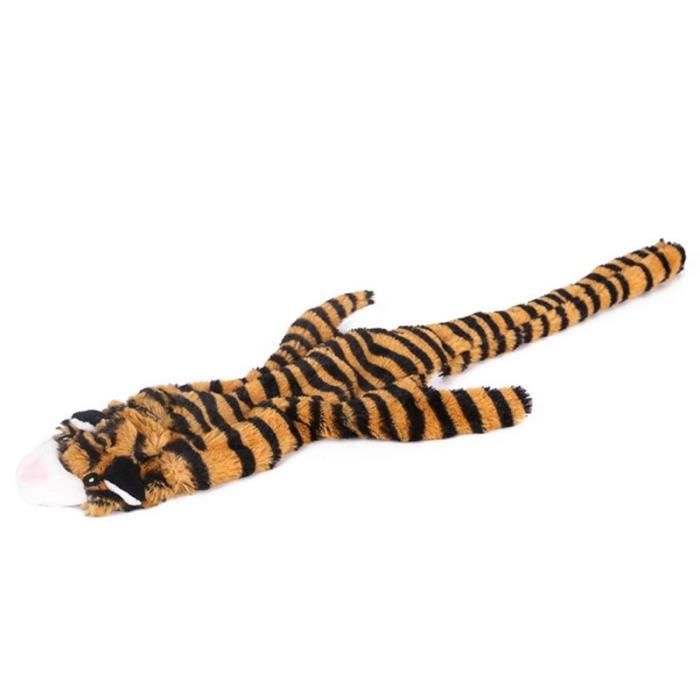 Jouet d'Animal Peluche Pour Chat Chien 55 cm Avec Son Tigre