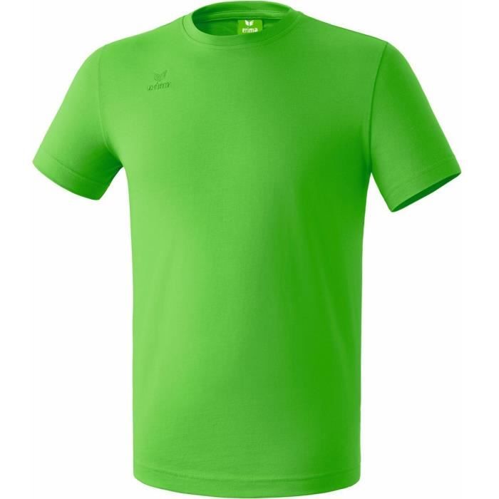 T-SHIRT TEAMSPORT Enfant - MARINE Vert citron