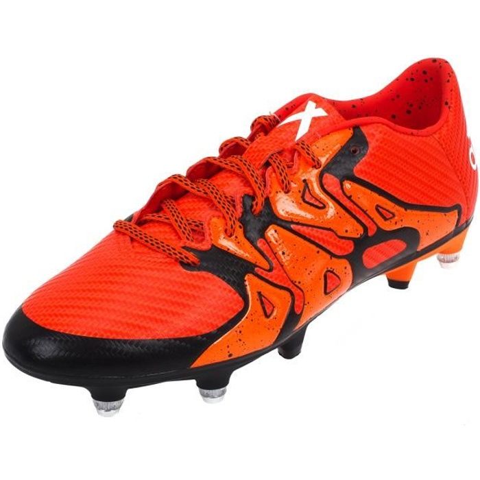 Chaussures football vissées X15.3 sg org/nr visse