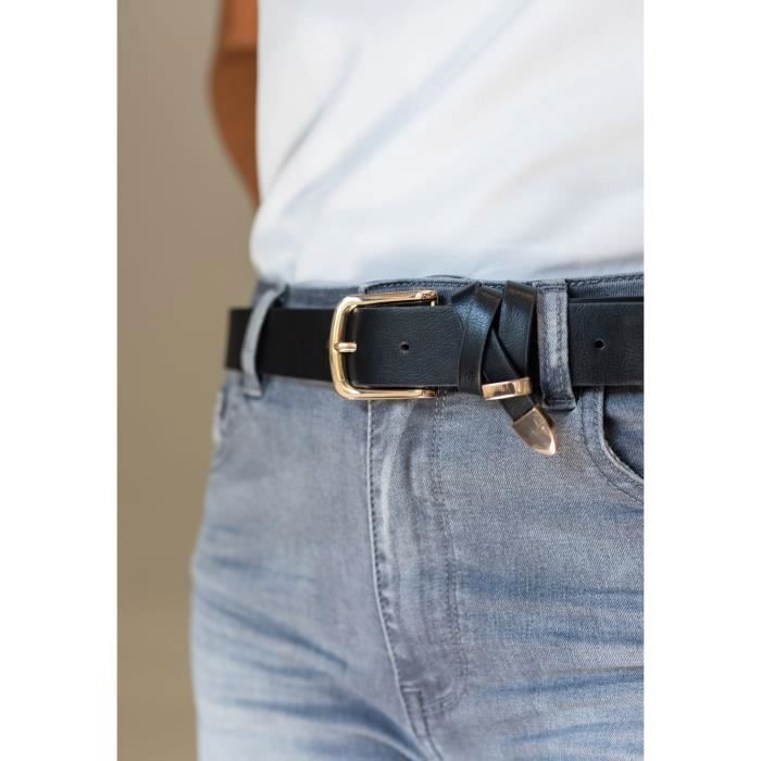 Ceinture femme Deeluxe clema - noir - M