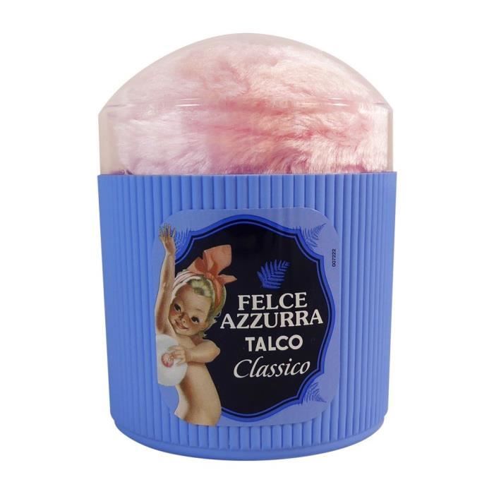 Azzurra Paglieri , Felce Azzurra, Poudre pour le Corps avec Houppette, 250 gr: Beauté et Parfum