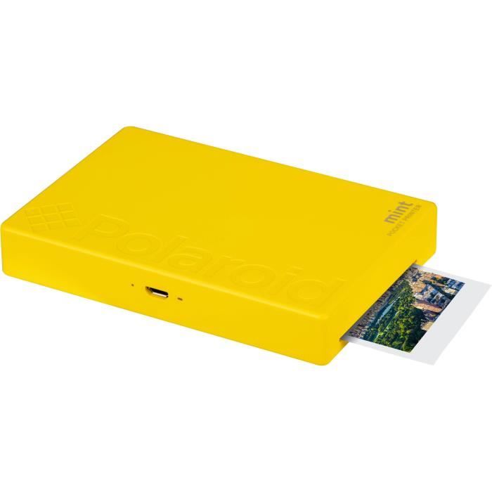 POLAROID Mint Imprimante photo mobile Bluetooth - Impression format 2-x3- - Jaune