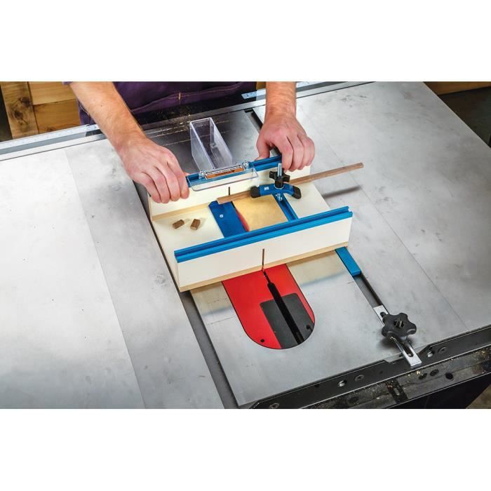 Gabarit petite pièce pour scie circulaire