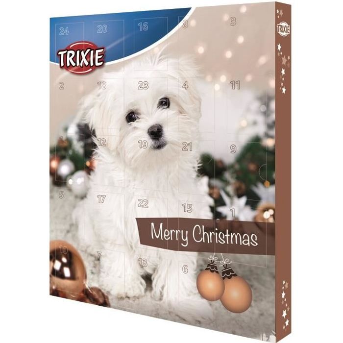 TRIXIE Calendrier de l'Avent - Marron - Pour chien
