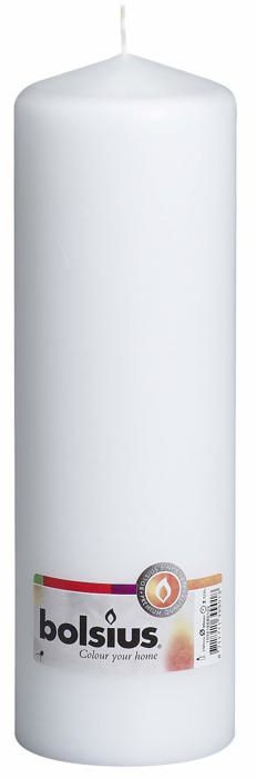 Ivyline Premium Ivory Pillar Candle - 80x200mm, Long Burn Time, Clean & Non-Drip - View #5