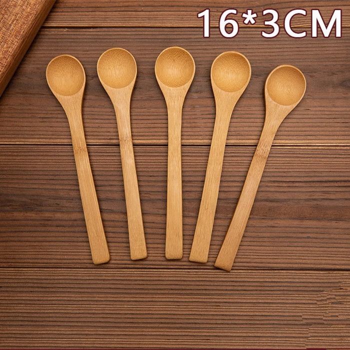 Cuillère Sel Bain Cuillères En Bois Pour Sel Et Épices - Lot De 4 Mini Cuillères 7.6cm | Réutilisables Et Écologiques Cuillères à Sel