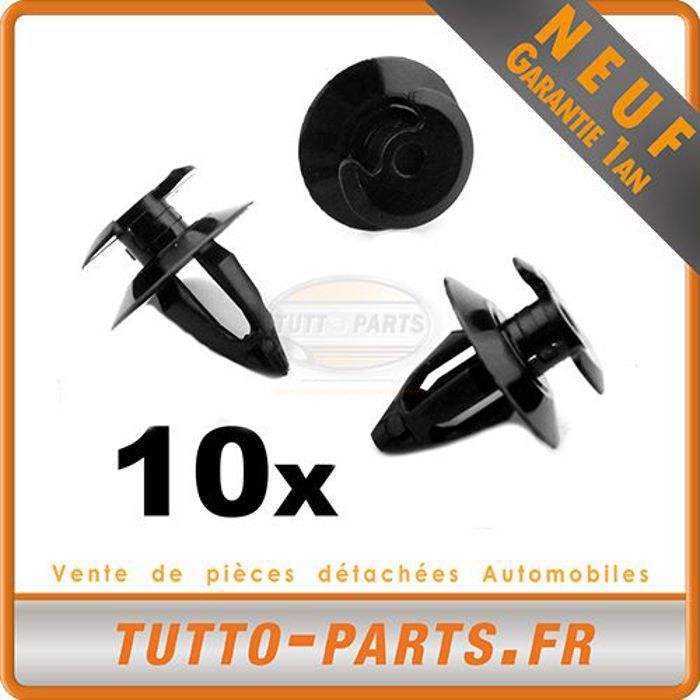 10 Clips Fixation Panneau De Porte Pour SEAT TARRACO - Réf 7L6868243 (A-1 Parts)