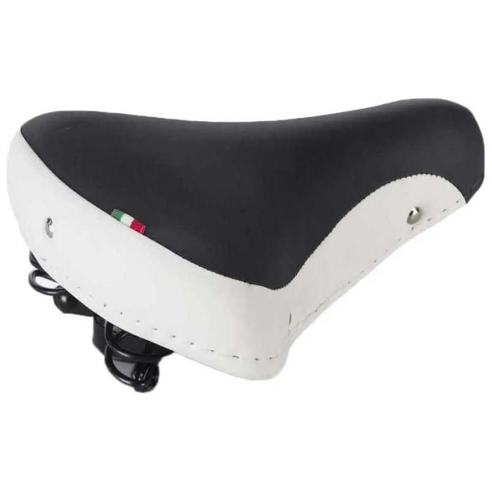 Selle Montegrappa Cruiser Vintage Iris 110 + Sac De Rangement | Velo Ville | Gel Confort | Made In Italy