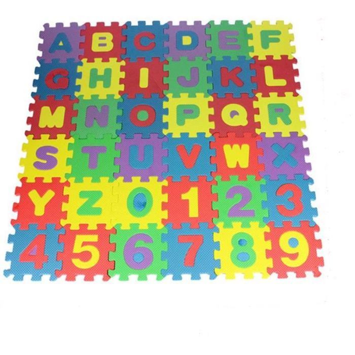 Puzzle 3D en bois ludique, chiffres et lettres, modèle escargot