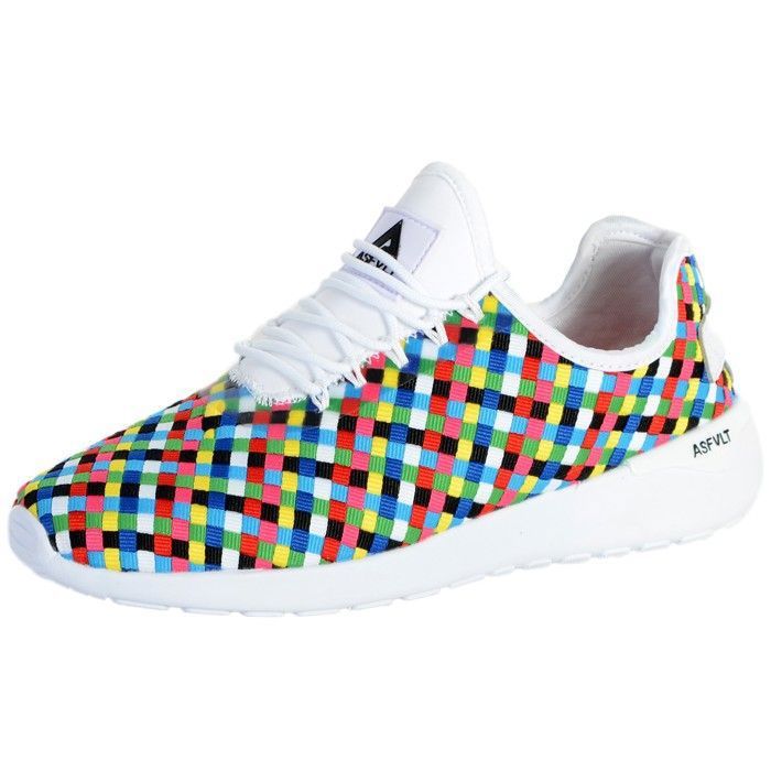 Basket Asfvlt Speed Socks Multicolor - Blanc Basket Asfvlt Speed Socks Multicolor - Blanc