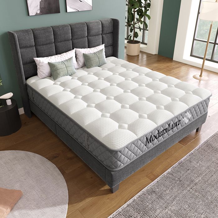Matelas Orthopédique 140x200 cm mousse froide ressorts 7 zones H3(moyen) 20 cm