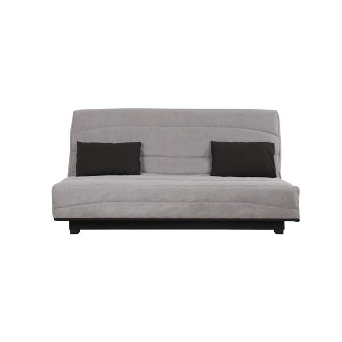 Banquette convetible Clic Clac NOAH - RELAXIMA - Couchage 130 x 190 cape gris