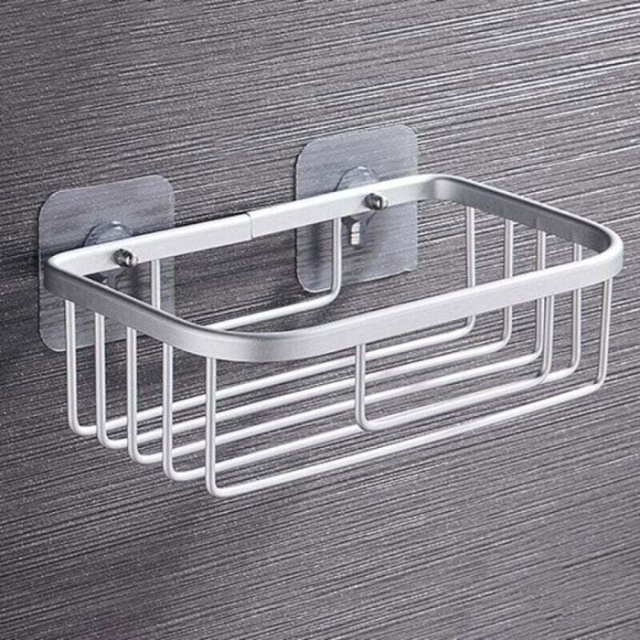 Étagère de douche en acier inoxydable - ZOR® - Rangement dangle - 18 7x12 7x6 7 cm - Argent mat Étagère de douche en acier inoxydable - ZOR® - Rangement dangle - 18 7x12 7x6 7 cm - Argent mat