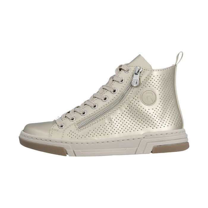 Rieker Basket Montante Cuir Rieker Aleria - Or
