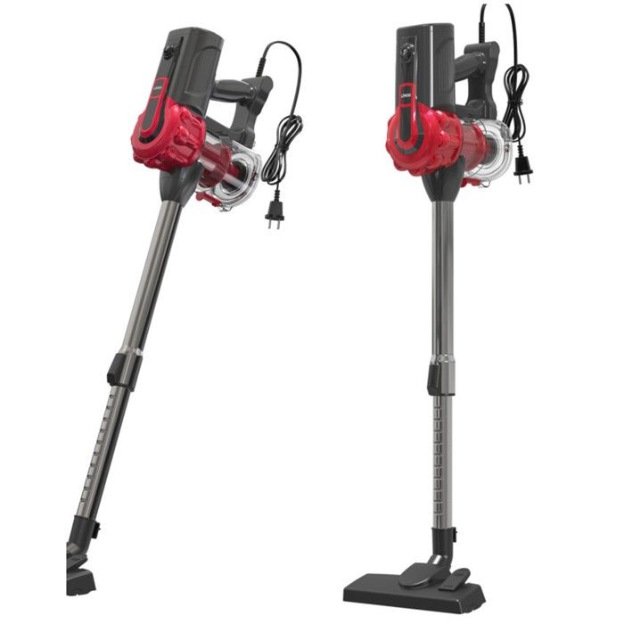 Aspirateur balai 2 en 1 - LIVOO - 600W - Rouge - Bac 0 55L - Filtre HEPA Aspirateur balai 2 en 1 - LIVOO - 600W - Rouge - Bac 0 55L - Filtre HEPA