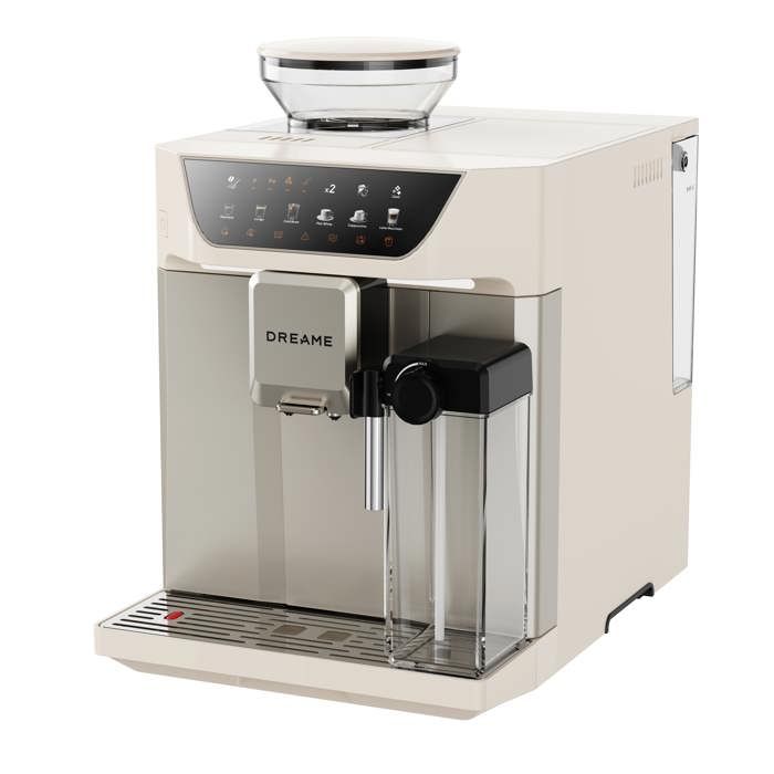 Machine à expresso automatique - Dreame Ecceluxe Master FCM60 - Beverage Presets Espresso Lungo Cold Brew Flat White Cappuccino