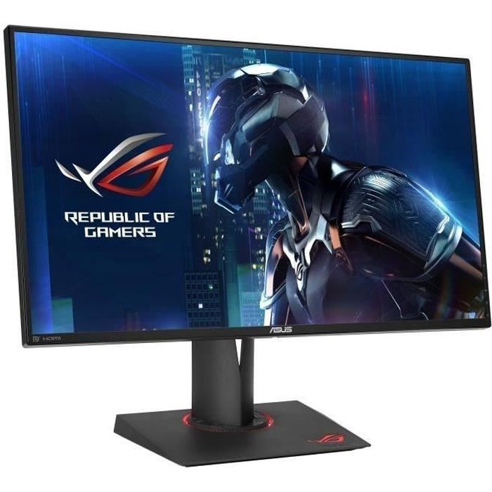 Vente Ecran PC ASUS Ecran Rog Swift PG279Q - 27" - 2560 x 1440 - WQHD - IPS - 4 ms - 165 Hz - HDMI/DisplayPort/USB 3.0 - NVIDIA G-Sync pas cher Vente Ecran PC ASUS Ecran Rog Swift PG279Q - 27" - 2560 x 1440 - WQHD - IPS - 4 ms - 165 Hz - HDMI/DisplayPort/USB 3.0 - NVIDIA G-Sync pas cher