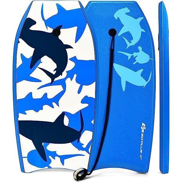 Bodyboard 94cm Avec Noyau EPS - Laisse Et Sangle Poignet - Pour Adultes Et Ados