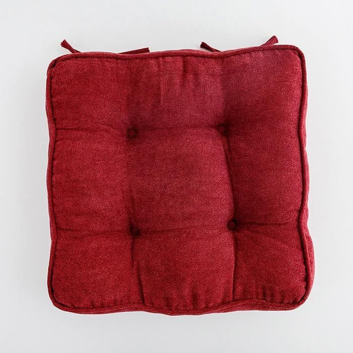 Lovely CASA - Coussin - Taille 40x40 cm - 100% Coton - Couleur Moutarde - Modèle Duo - Épaisseur Idéale - Confortable et Élégant - Agréable au Toucher