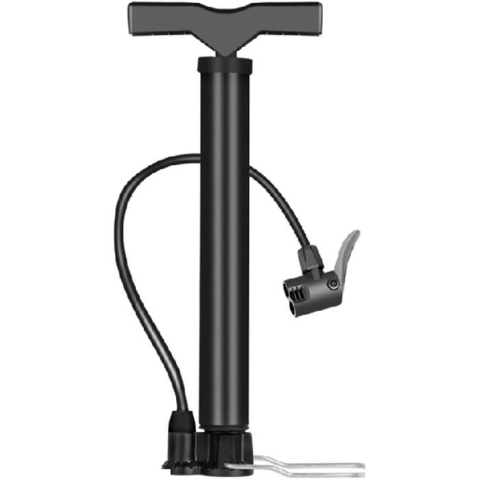 Pompe à haute pression à vélo, pompe légère portable Soupape universelle, mini mesurage Pompe de