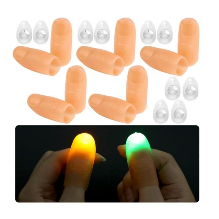 Lumière pour Gestes de la Main pour Voiture, Lumière de Doigt avec Télécommande OK HB SL, Accessoires Amusants LED d'Intérieur, Panneaux de Colère