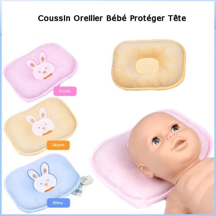 Aimable Oreiller Coussin Pour Prevenir Tete Plate Bebe Enfant Literie 18x24cm Jaune Cdiscount Puericulture Eveil Bebe