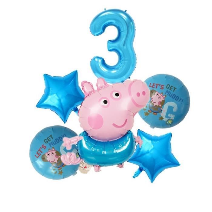 Peppa Pig PG018 Carte d'anniversaire 2 ans Multicolore : :  Fournitures de bureau